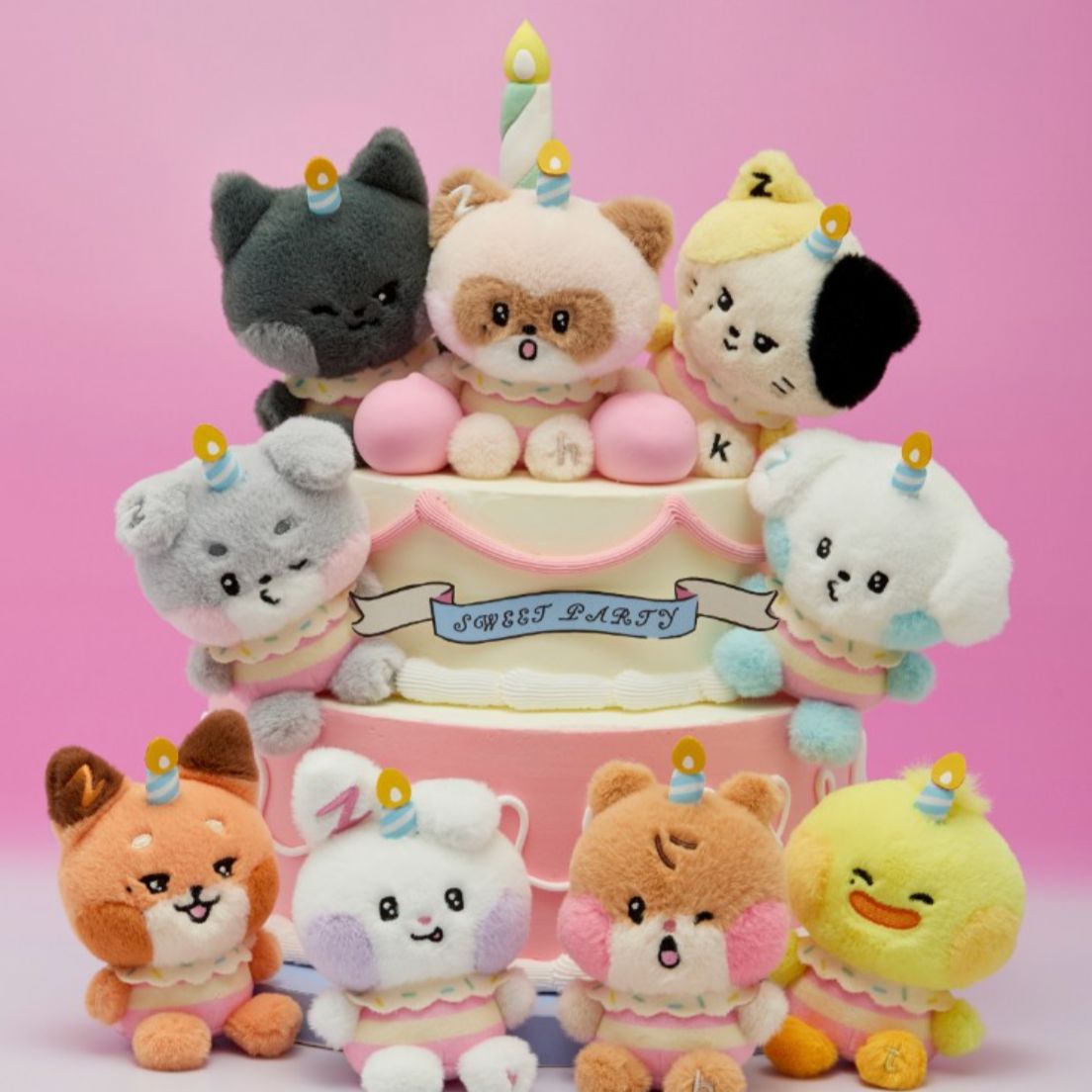 ZB1 - ZERONI MINI PLUSH HOME PARTY Nolae