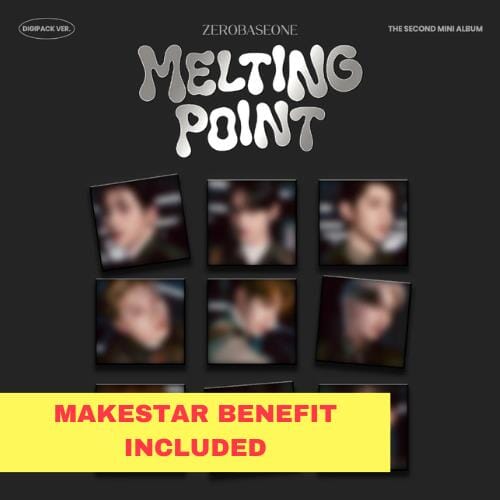 ZEROBASEONE - MELTING POINT (Digipack Ver.) + Makestar Photocard Nolae