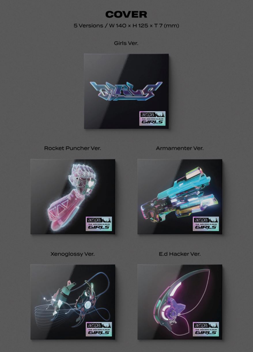 Buy the aespa GIRLS album - Digipack version