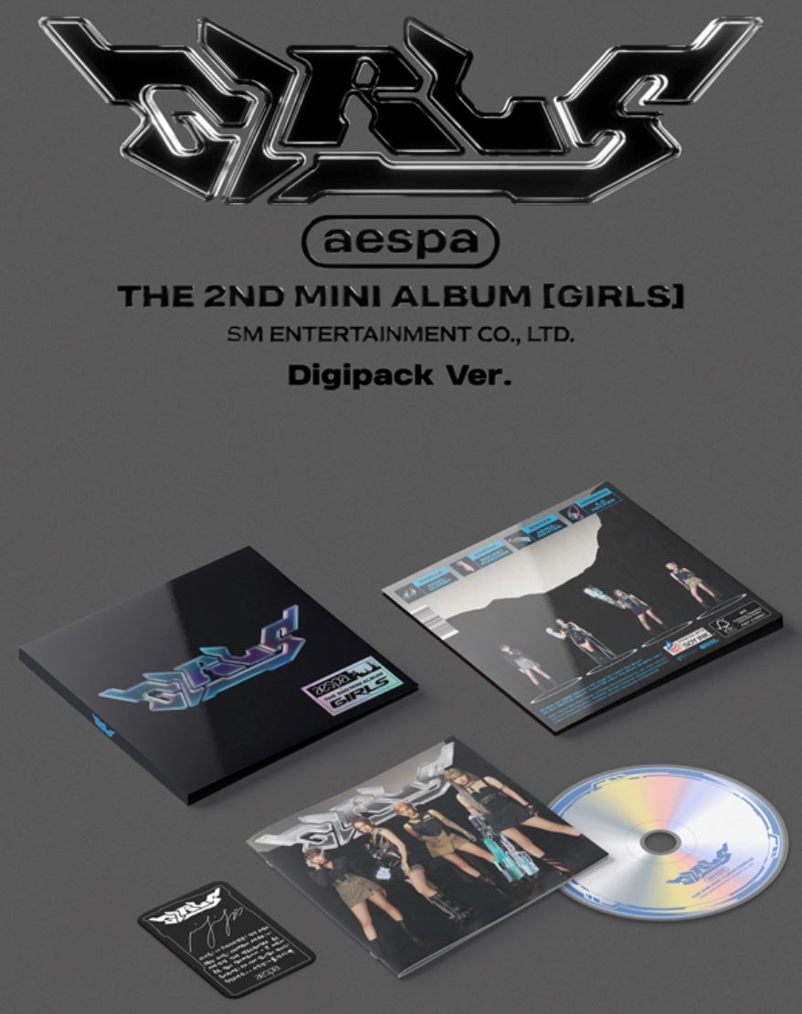 Buy the aespa GIRLS album - Digipack version