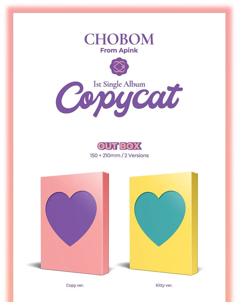 APINK CHOBOM - COPYCAT (1ST SINGLE ALBUM) Nolae Kpop