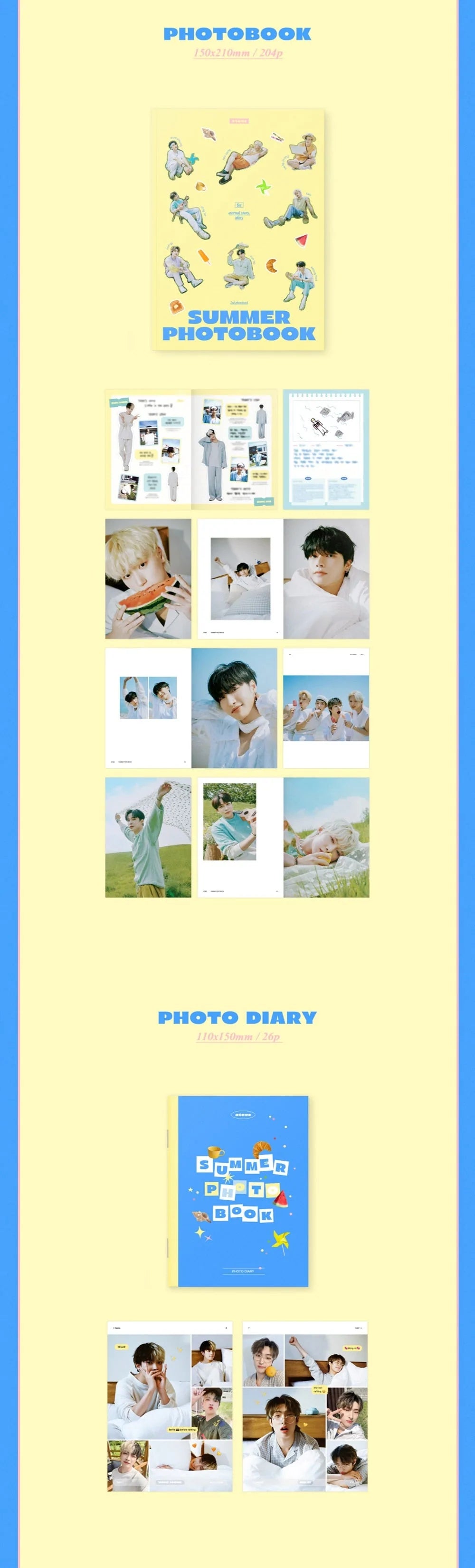 ATEEZ - 2022 SUMMER PHOTOBOOK Nolae Kpop