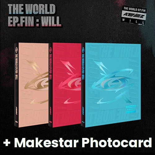 ATEEZ - THE WORLD EP.FIN : WILL (2ND FULL ALBUM) + Makestar Photocard Nolae Kpop