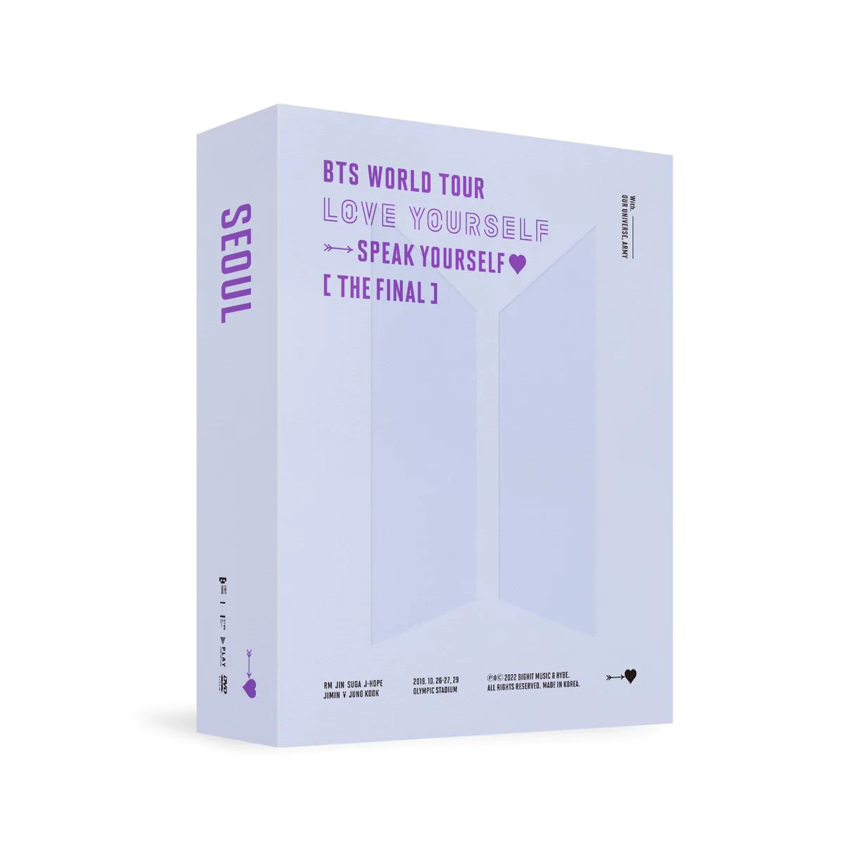 ミュージック BTS SPEAK YOURSELF THE FINAL BTS - LOVE YOURSELF SPEAK YOURSELF THE FINAL (NO P.O.B)