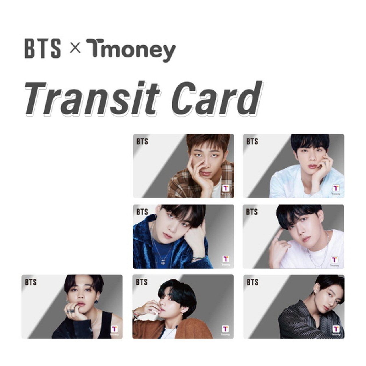 BTS - Mirror Transport Card (TMoney)