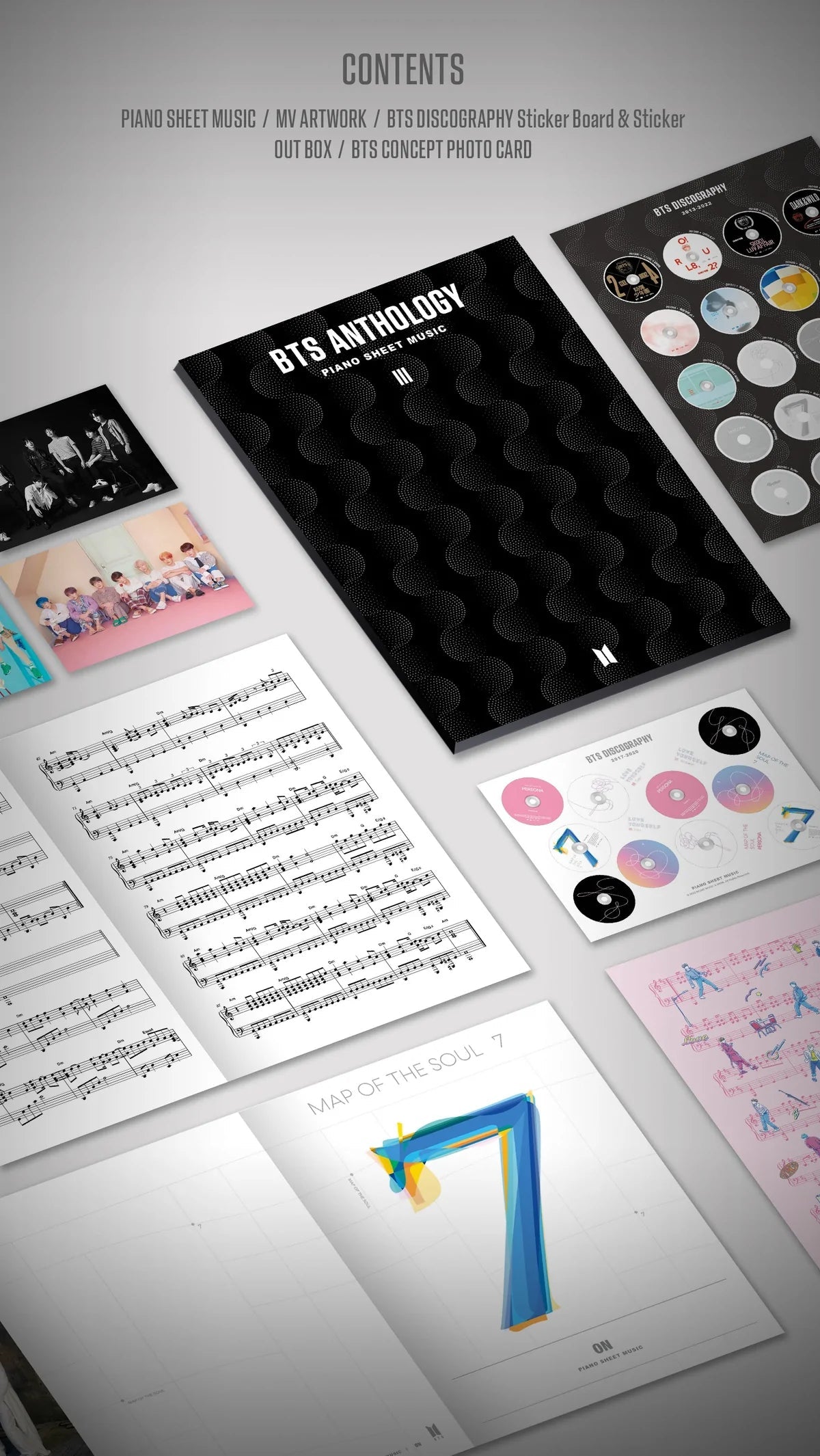 BTS - Piano Sheet Music <BTS ANTHOLOGY> (3/4) Nolae Kpop