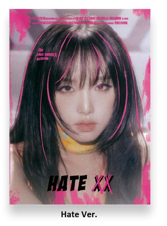 CHOI YENA - HATE XX (2ND SINGLE ALBUM) Nolae Kpop