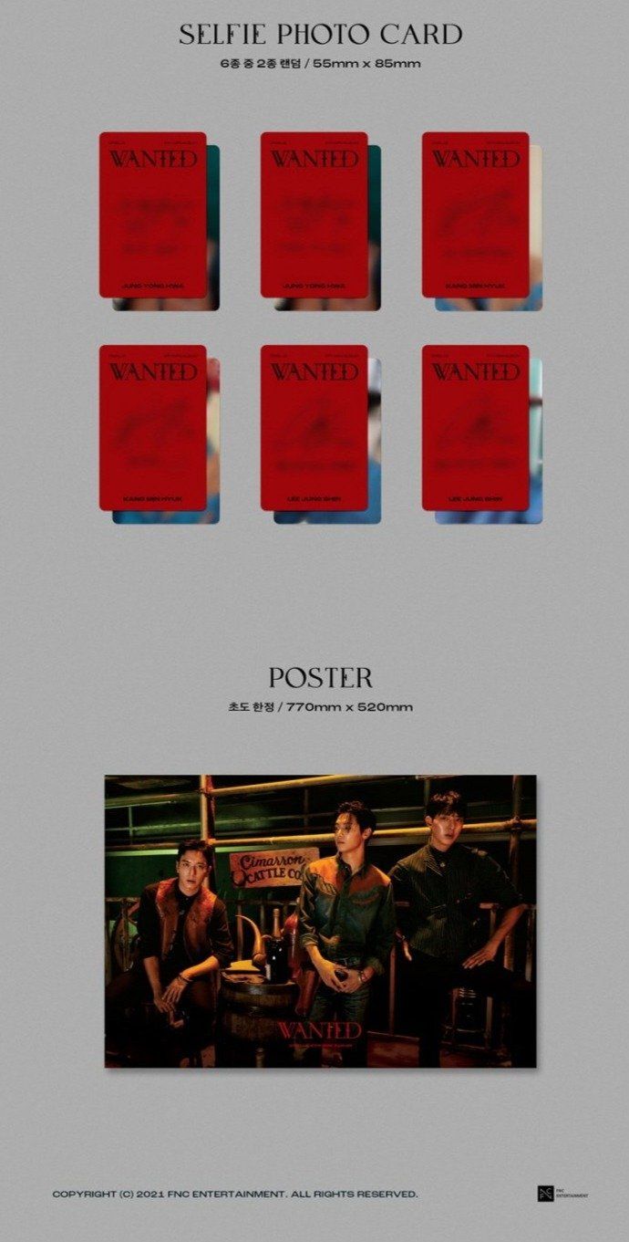 CNBLUE - Wanted (9th Mini Album) Nolae Kpop