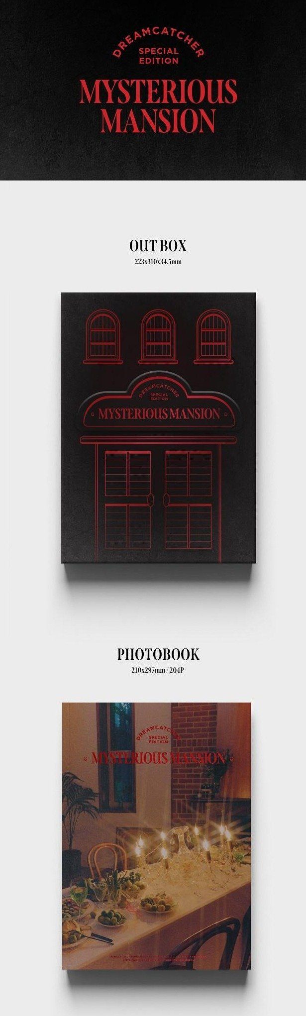 DREAMCATCHER - Special Edition Photobook [MYSTERIOUS MANSION]