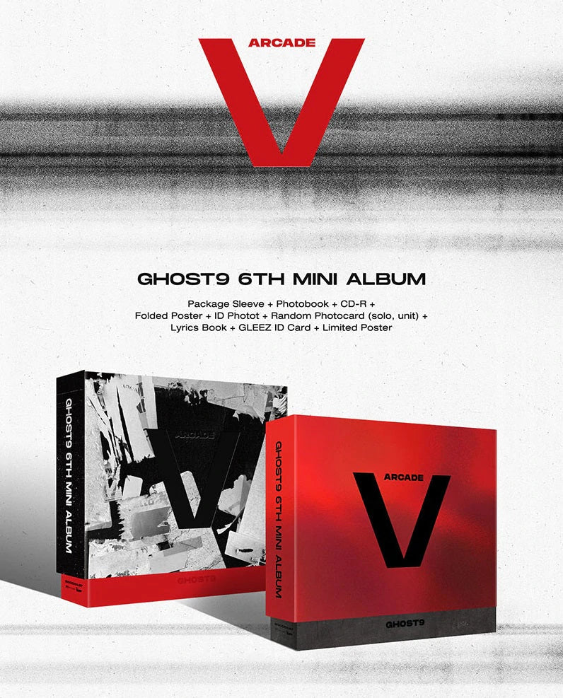 GHOST9 - ARCADE V (6TH MINI ALBUM) Nolae Kpop