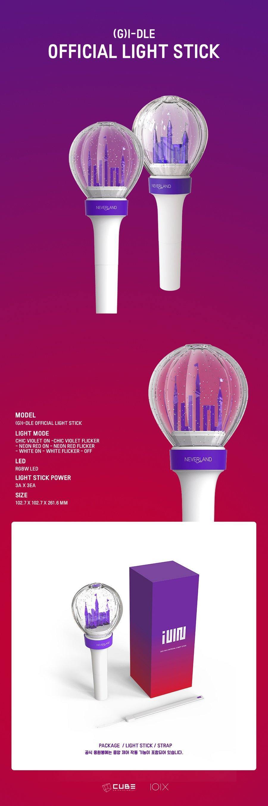 (G)I-DLE - Official Light Stick