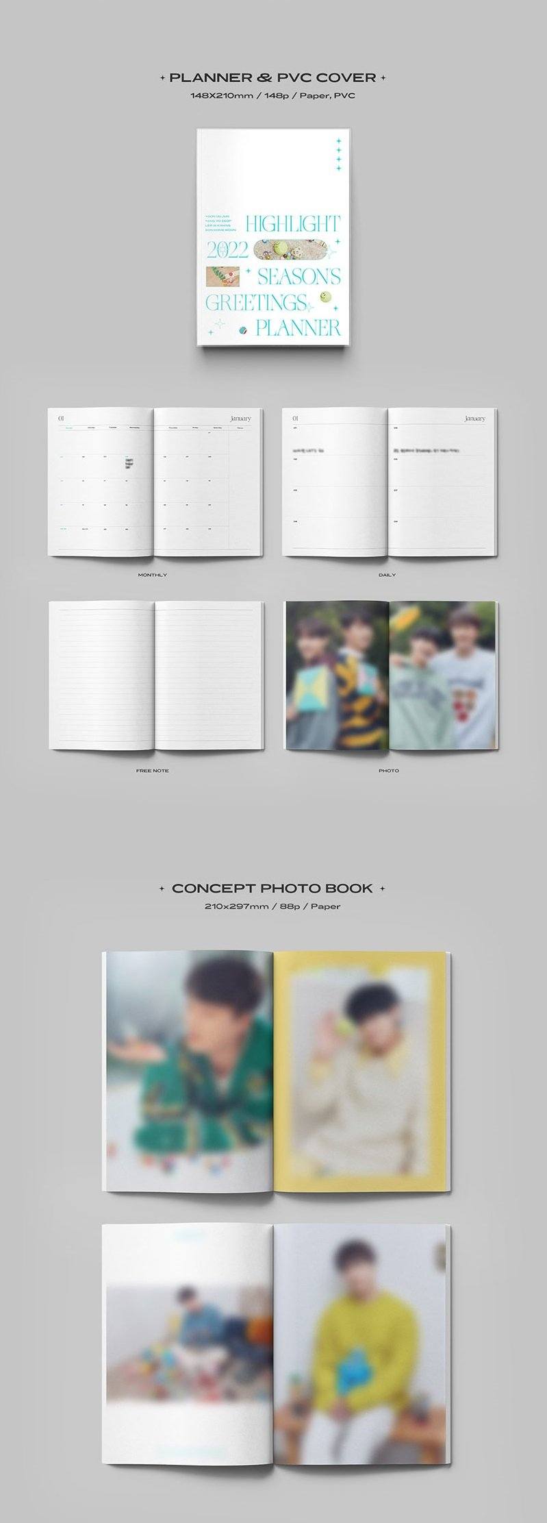 HIGHLIGHT - 2022 SEASONS GREETINGS Nolae Kpop