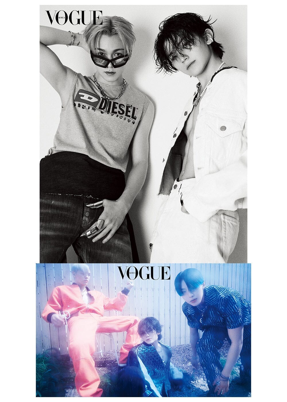 HOSH I& WOOZI & VERNON (SEVENTEEN) - VOGUE (05/23) Nolae Kpop