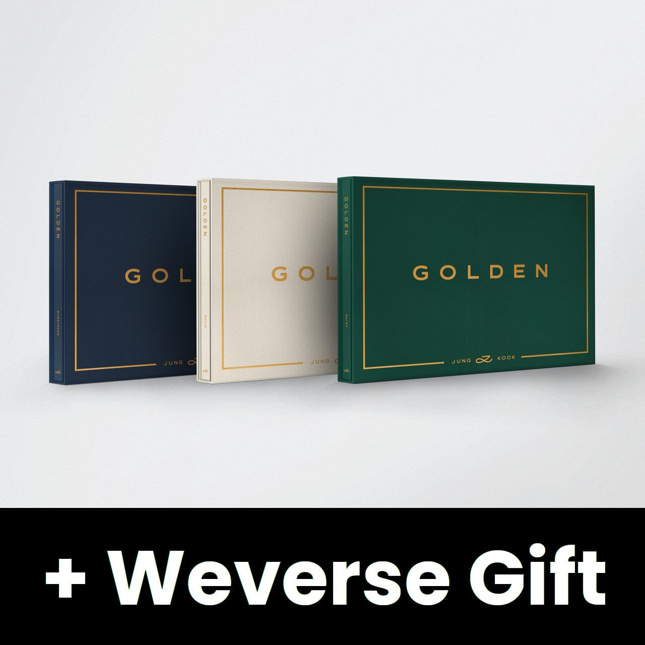 JUNGKOOK (BTS) - GOLDEN (1ST SOLO ALBUM) + Weverse Gift Nolae Kpop