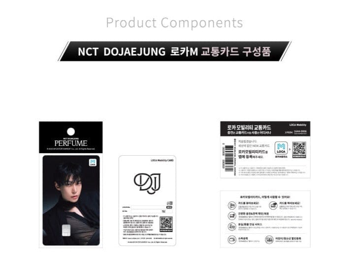 NCT DOJAEJUNG - PERFUME [LOCAMOBILITY CARD] Nolae Kpop