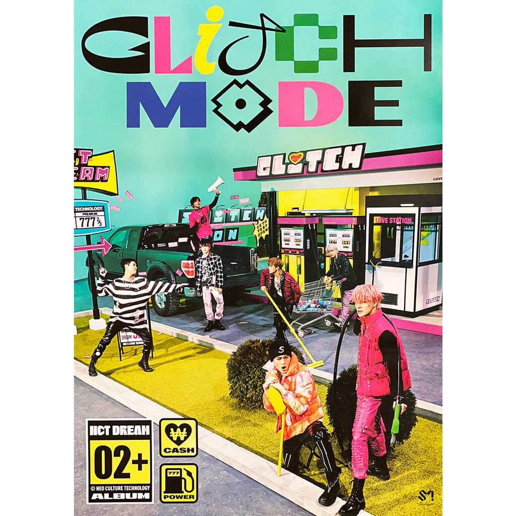 NCT DREAM - VOL.2 [GLITCH MODE] DIGIPACK - Poster Nolae Kpop