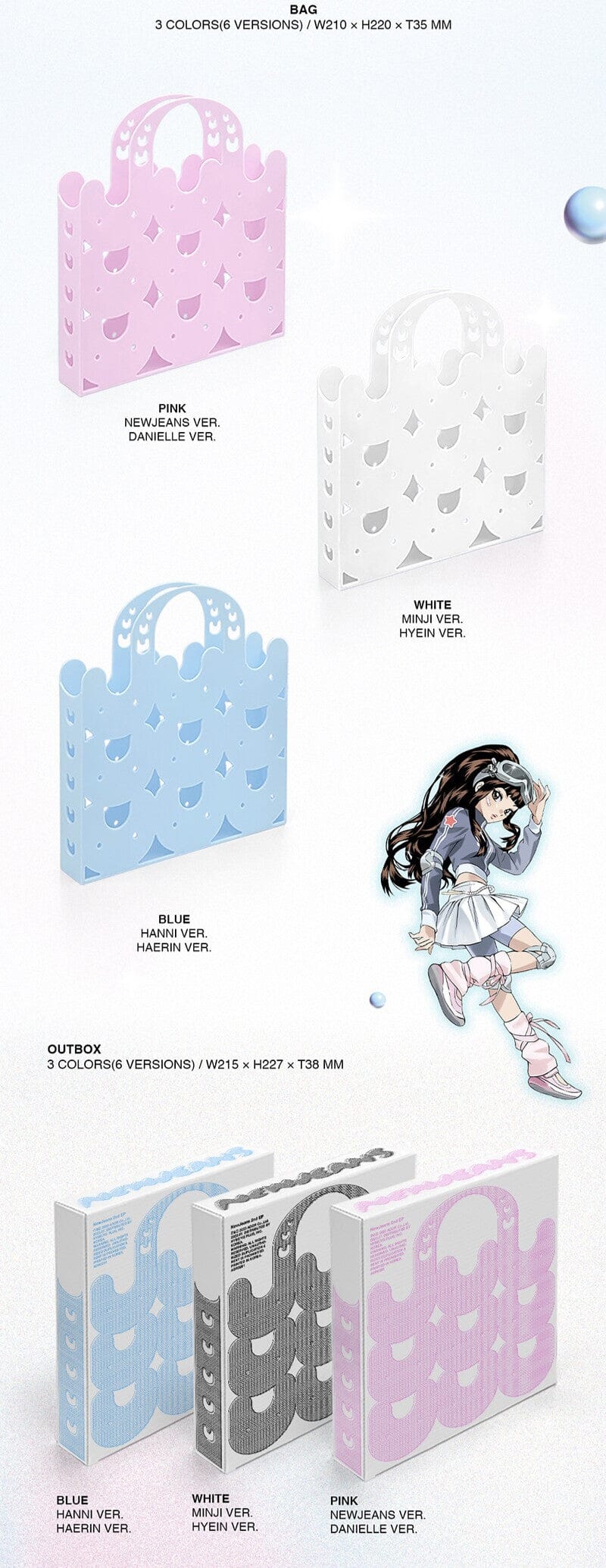 NewJeans – 2nd EP Get Up (Bunny Beach Bag Ver.) Nolae Kpop