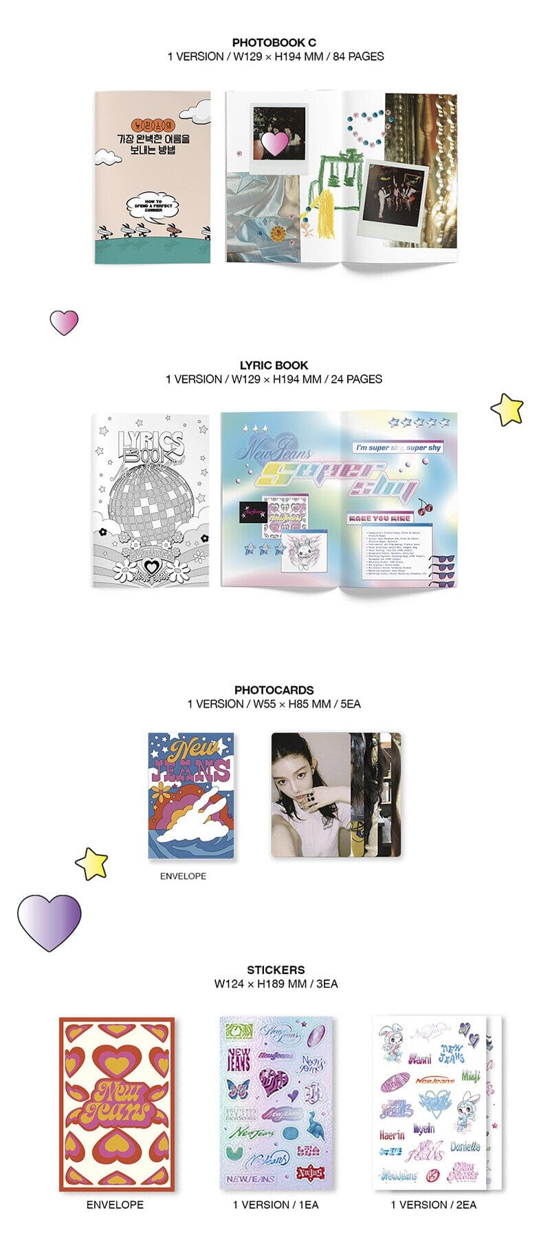 NewJeans – 2nd EP Get Up (The POWERPUFF GIRLS X NJ Box) + Weverse Gift Nolae Kpop