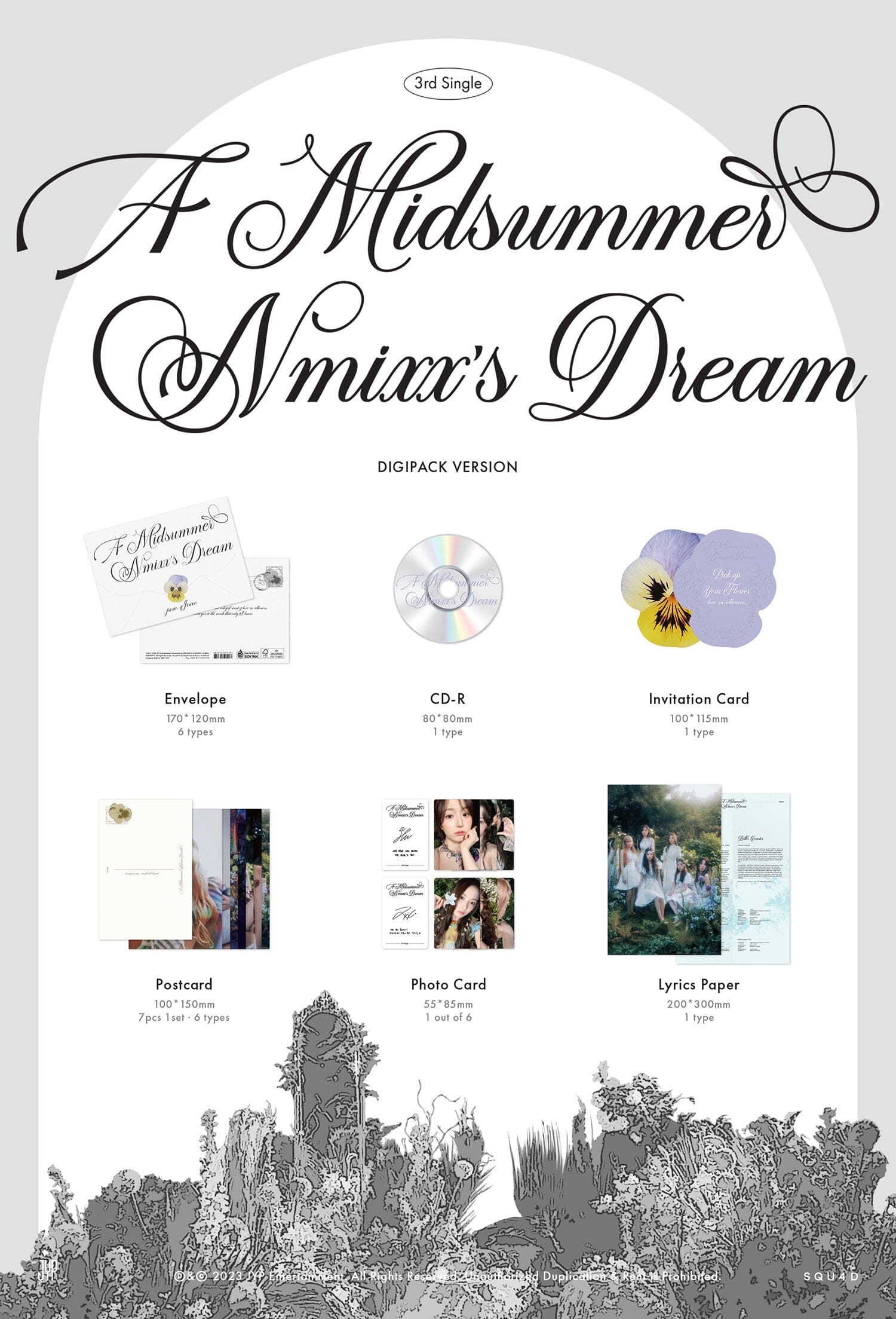 NMIXX - A MIDSUMMER NMIXX'S DREAM (Digipack Ver.) Nolae Kpop