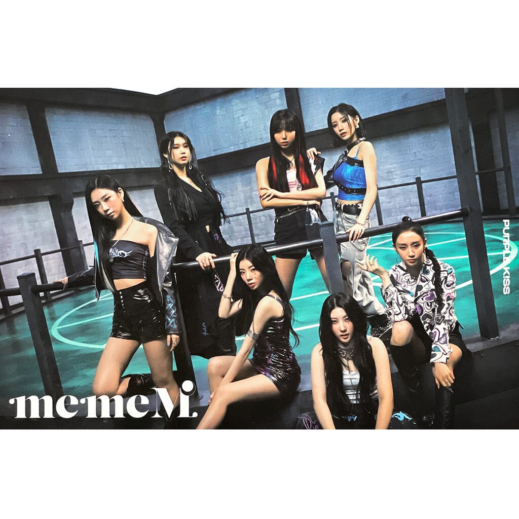 PURPLE KISS - memeM (3RD MINI ALBUM) - Poster Nolae Kpop