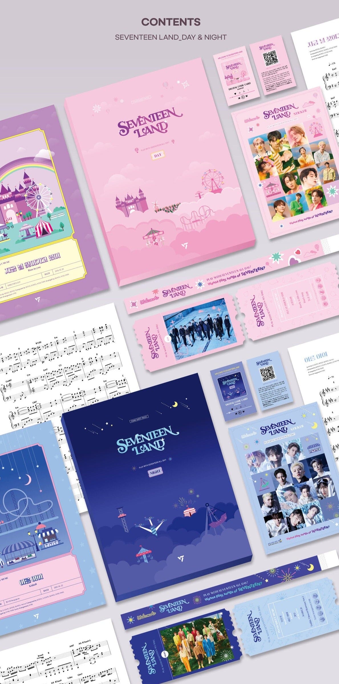 SEVENTEEN - PIANO SHEET MUSIC