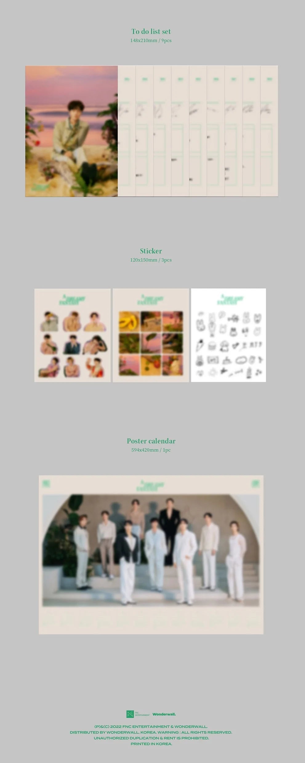 SF9 - 2023 SEASON'S GREETINGS "A DREAMY FANTASY" Nolae Kpop