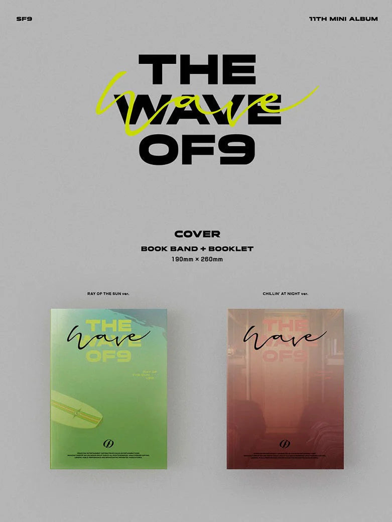 SF9 - THE WAVE OF9 (11TH MINI ALBUM) Nolae Kpop