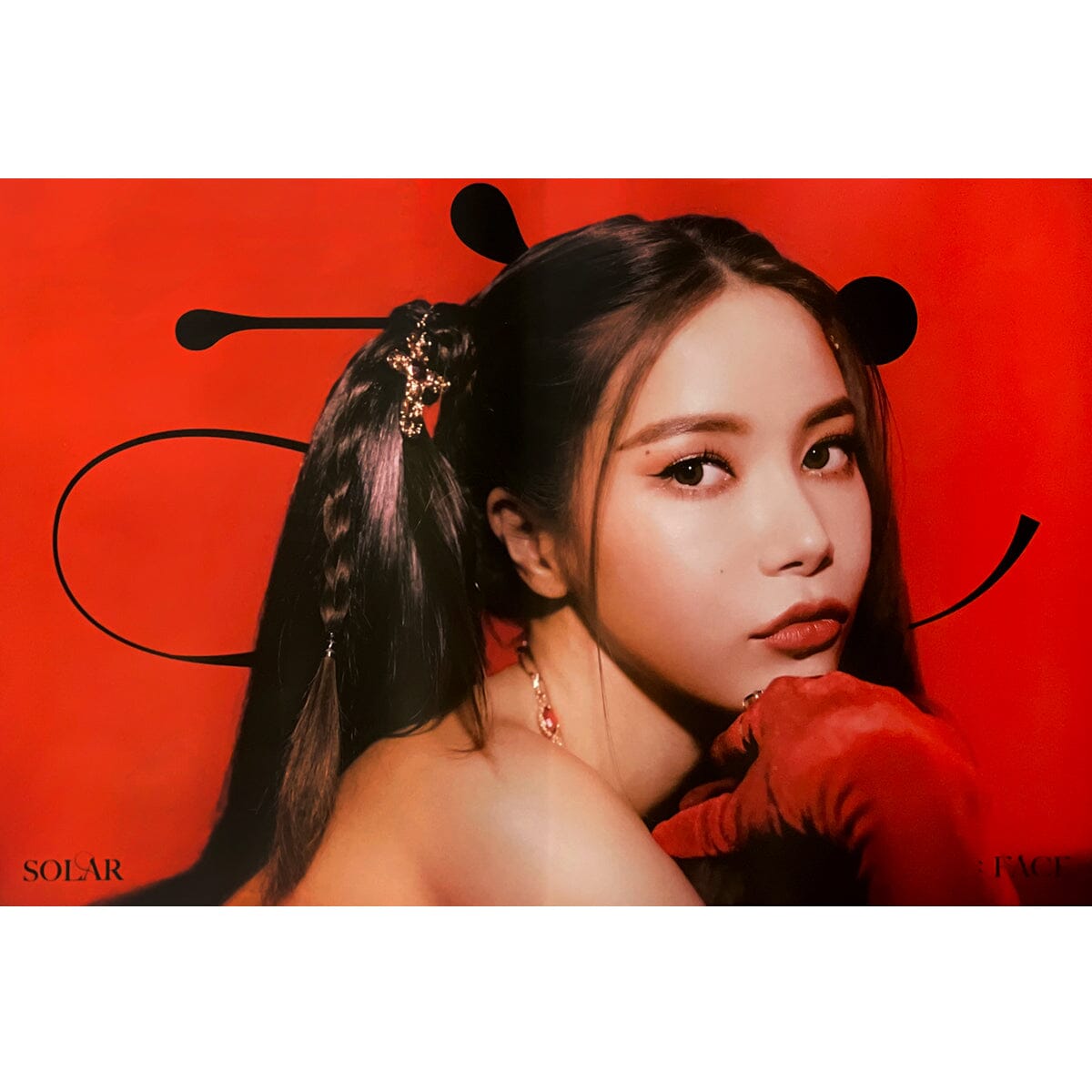 SOLAR - 1ST MINI ALBUM 容 FACE - Poster Nolae Kpop