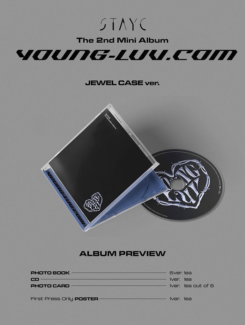 STAYC - [YOUNG-LUV.COM] (JEWEL CASE VER) Nolae Kpop