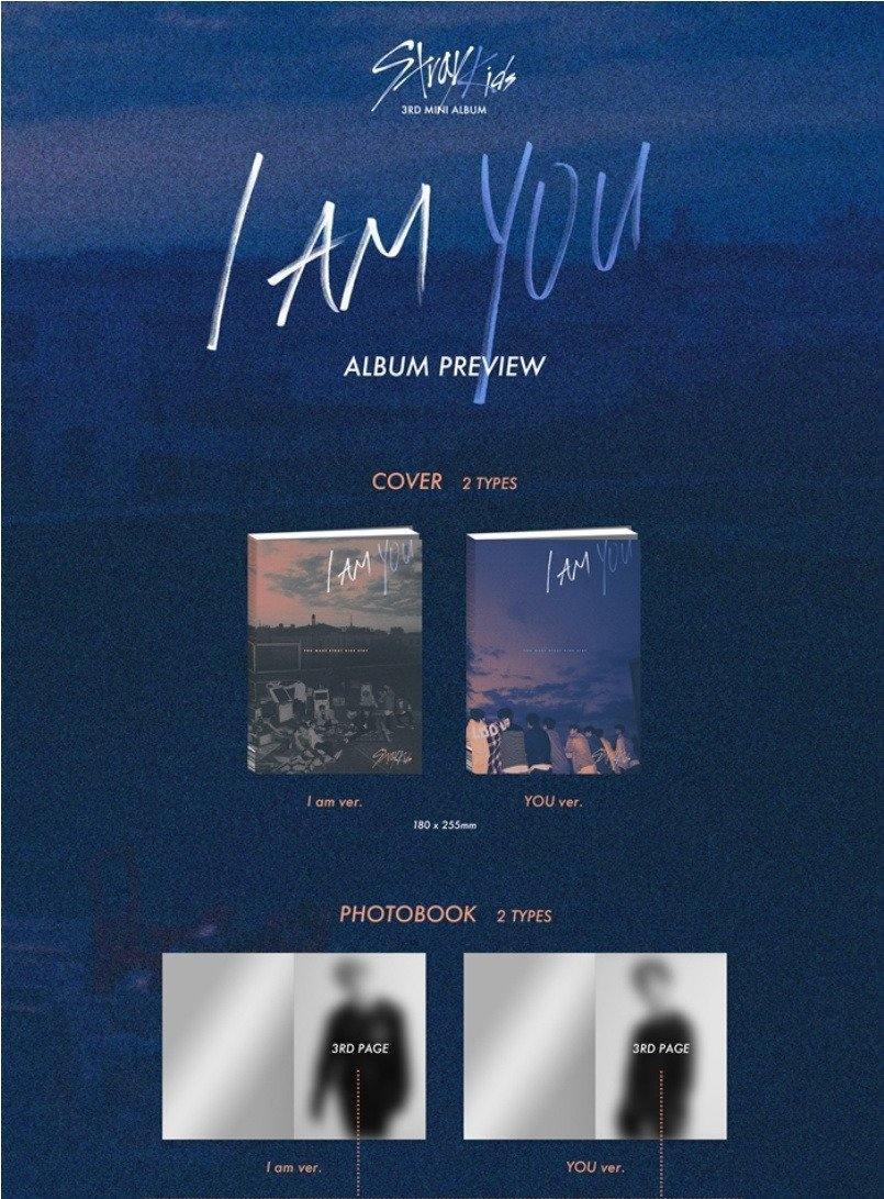 STRAY KIDS - I AM YOU (3RD MINI ALBUM)