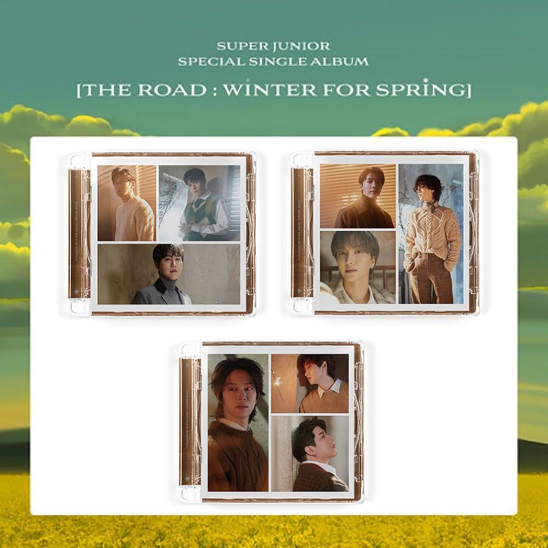 SUPER JUNIOR - [THE ROAD : WINTER FOR SPRING] (SPECIAL SINGLE ALBUM) Nolae Kpop