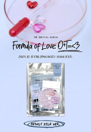 TWICE - [FORMULA OF LOVE: O+T=<3] (VOL. 3) - Result File Nolae Kpop