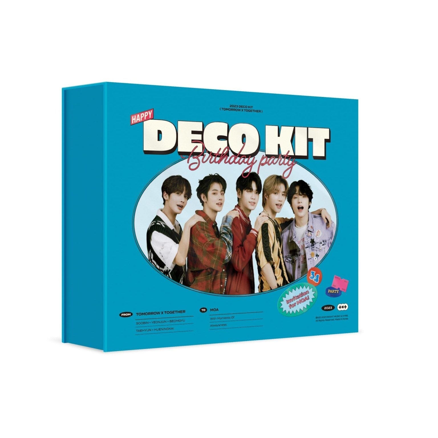 TXT - 2023 DECO KIT + WeVerse Gift Nolae Kpop