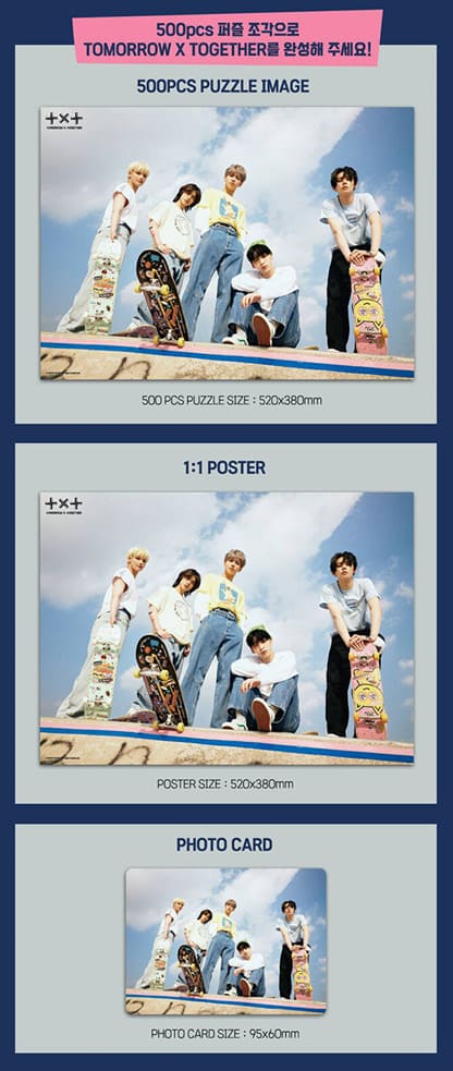 TXT - Jigsaw Puzzle (Fight Or Escape) Nolae Kpop