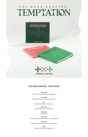 TXT - THE NAME CHAPTER TEMPTATION Nolae Kpop