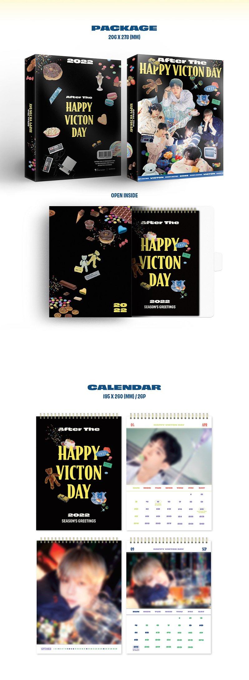 VICTON - 2022 SEASON'S GREETINGS "AFTER THE HAPPY VICTON DAY" Nolae Kpop