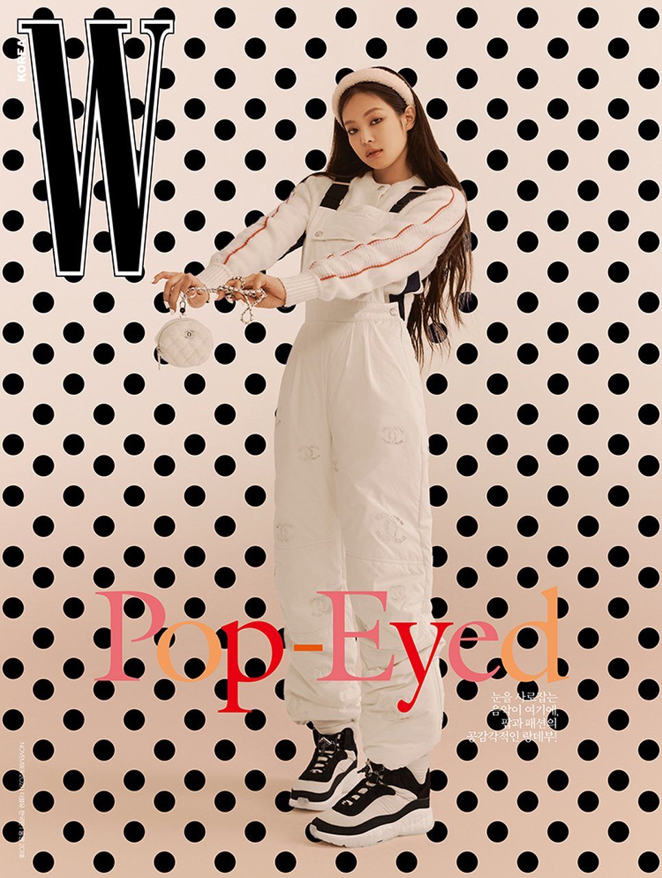 W KOREA - Cover : BLACKPINK : Jennie Nolae Kpop